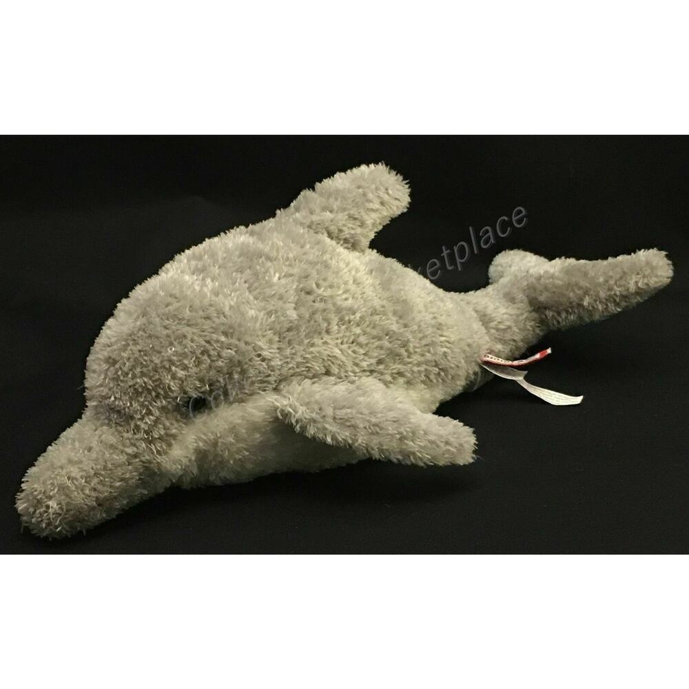 Denny the Surf Dolphin by Douglas 12" Gray & White Plush